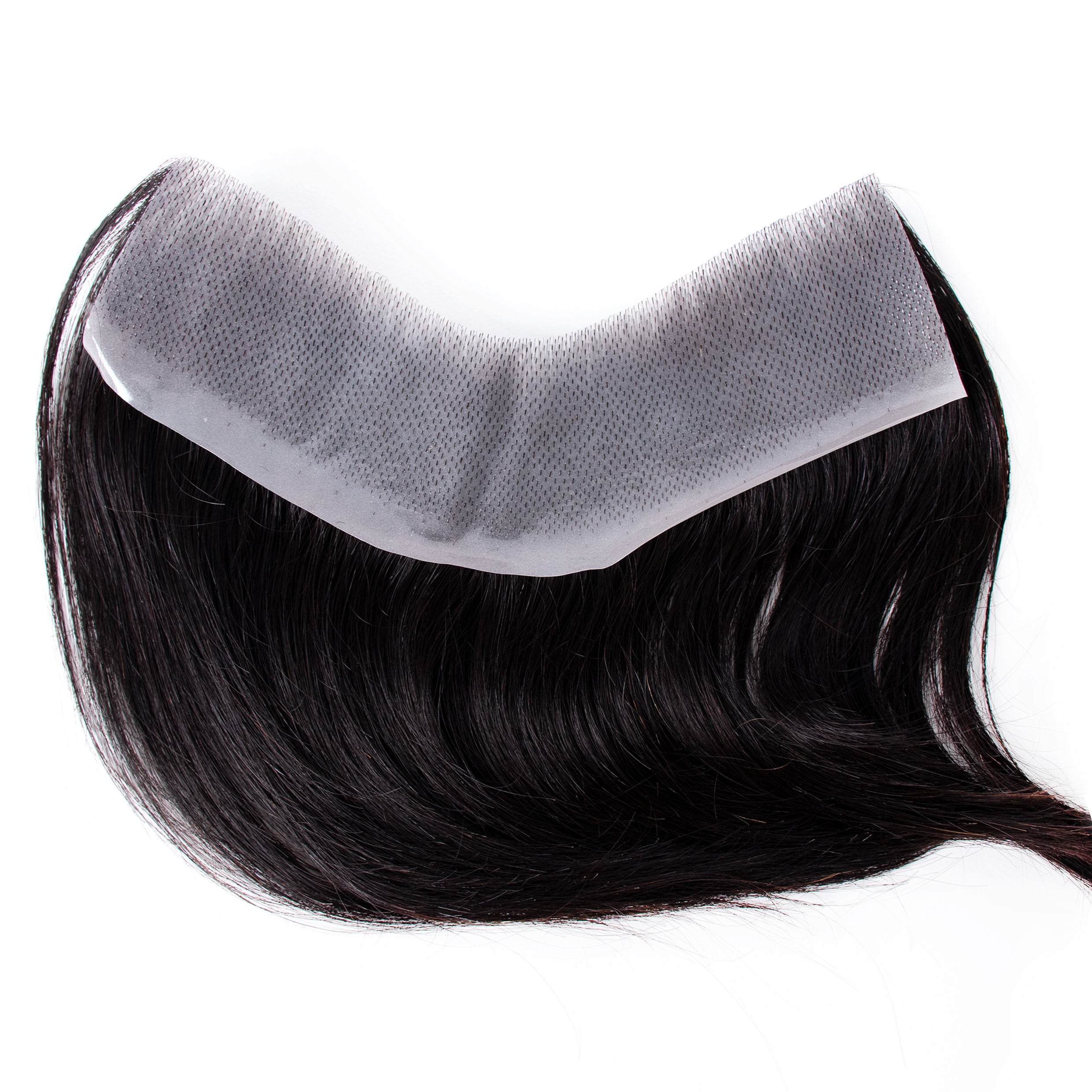 قطع شعر أمامية للرجال من GEXWIGS خط شعر طبيعي 0.08 مللي متر
