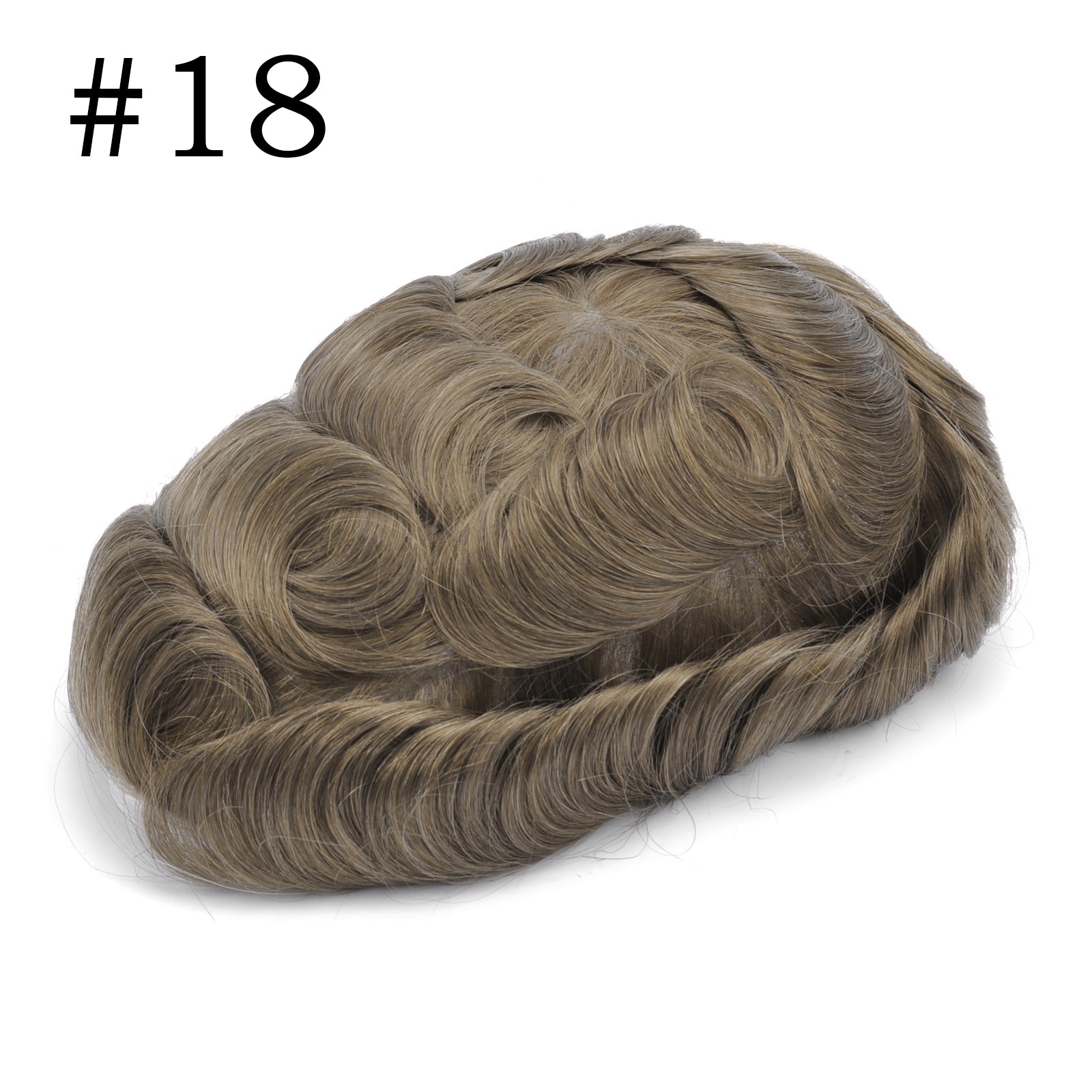 GEXWIGS Q6 İnce Cilt Saç Parçaları ile Erkek Peruk Fransız Dantel Taban | S6