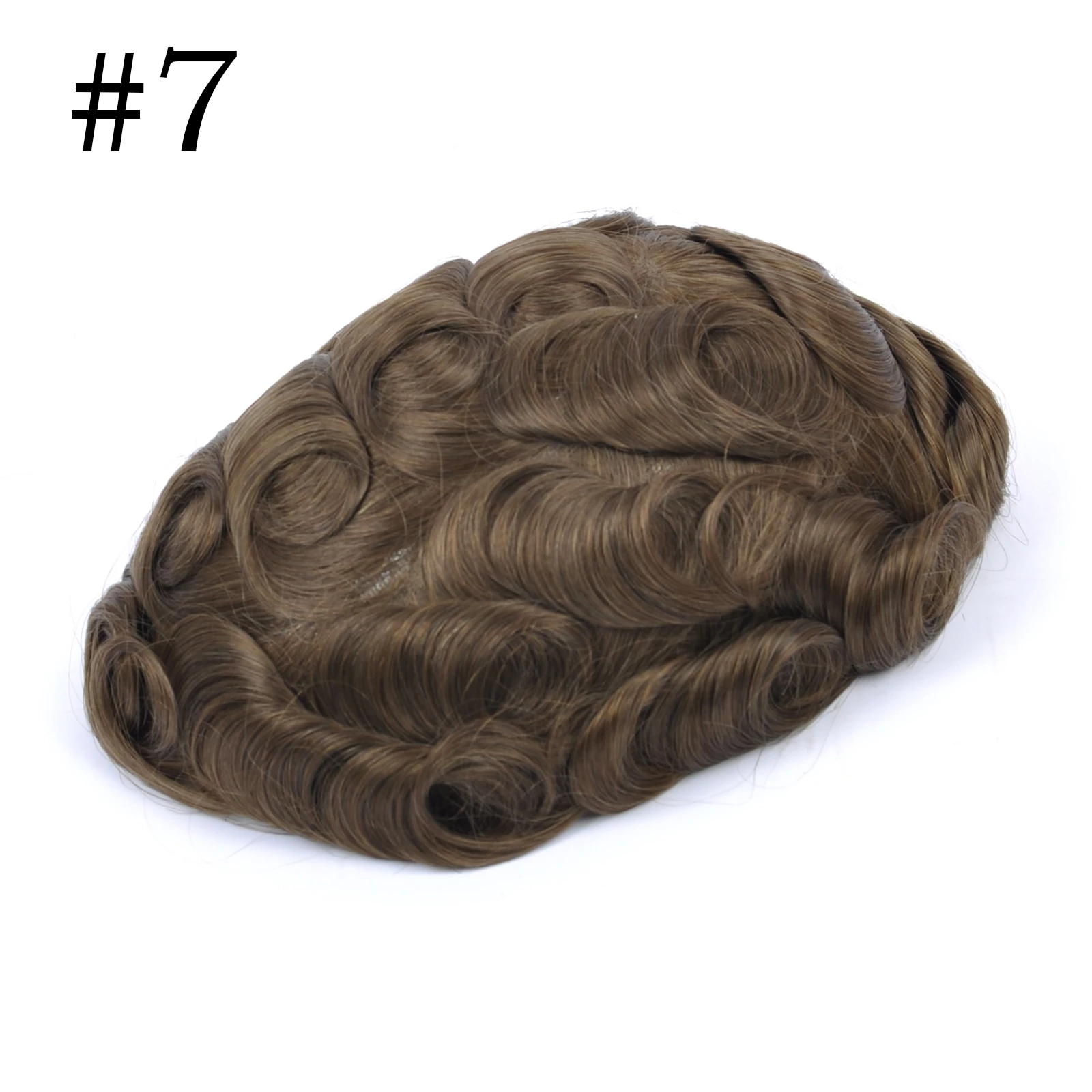 Hollywood | GEXWIGS French Lace Front with Skin Toupee for Men Hairpiece